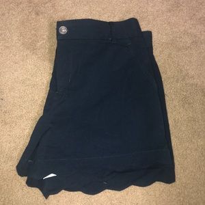 Lauren James scalloped shorts